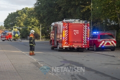 Mand fastklemt under fjernvarmerør - 15. august 2018 Billund