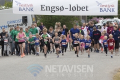 Starten på 2 KM ruten er get - Foto: René Lind Gammelmark