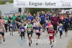 Starten på 2 KM ruten er get - Foto: René Lind Gammelmark