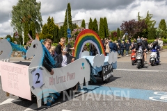 De syv drengerøve blev nr. 2 i optoget - Foto: René Lind Gammelmark