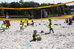 Legedag for de mindste i forbindelse med Beachwolleystævnet i Billund