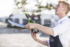 Søren Borbye - vinder af DM i Champagnesabling - Foto: Jesper Rais