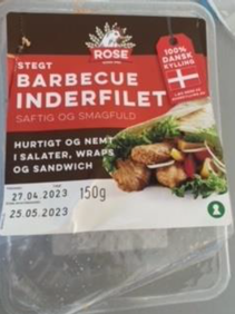 Utilstrækkelig varmebehandling af spiseklar kyllingeinderfilet