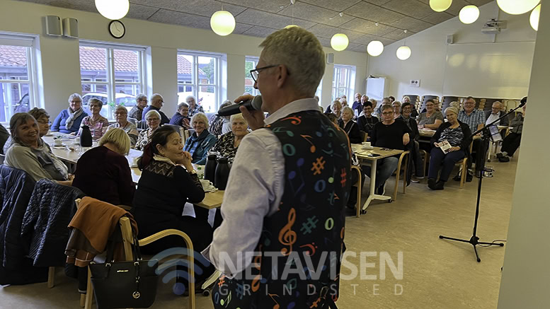 Syng-med arrangement på Mødestedet i Grindsted
