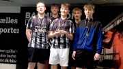 Grindsted Badmintonklubs U17/U19 hold vandt Guld