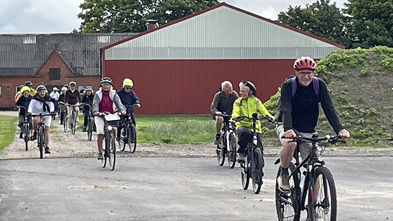 Ældre Sagen Grindsted tog på cykeltur