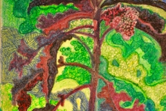 "Rød grønkål" -  af Nete Riemann - Pastel,  21 x 30