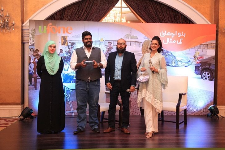 Ufone supports the cause of educating street children