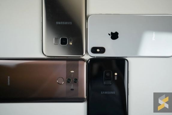 Iphone X vs Huawei Mate 10 Pro vs Galaxy s9