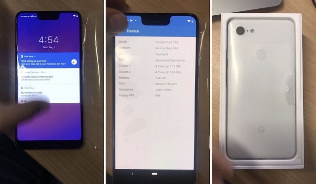 Google accidentally reveals massive upgrades of Pixel 3