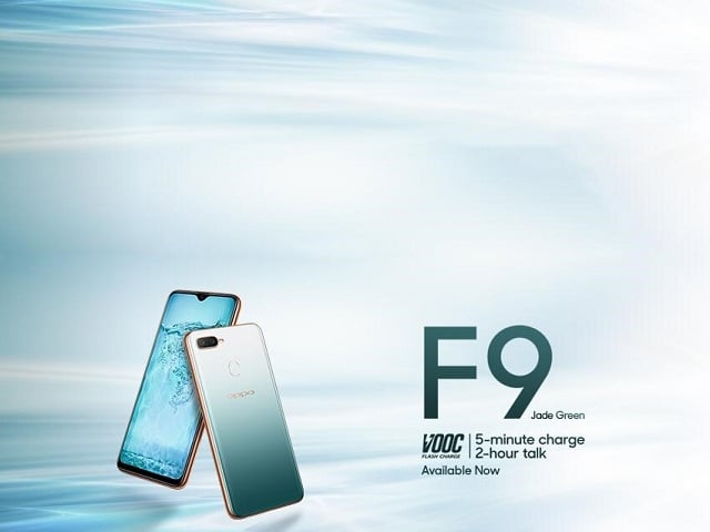 OPPO F9 Jade Green Limited Edition is now available at your nearest retail outlet