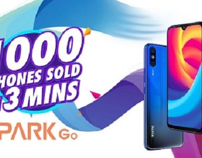 Tecno Spark Go makes record breaking sales on the first day of its release!