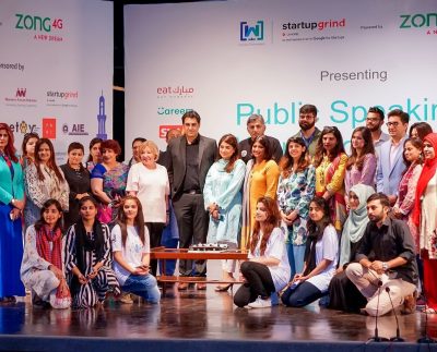 Core values drive a business, business doesn’t drive the core values Henna Babar Ali said at Startup Grind Lahore