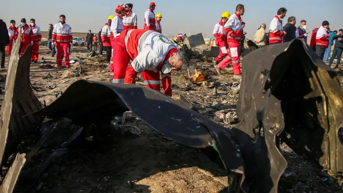 Irans tunes on the plane crash