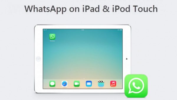 whatsapp on ipad without phone