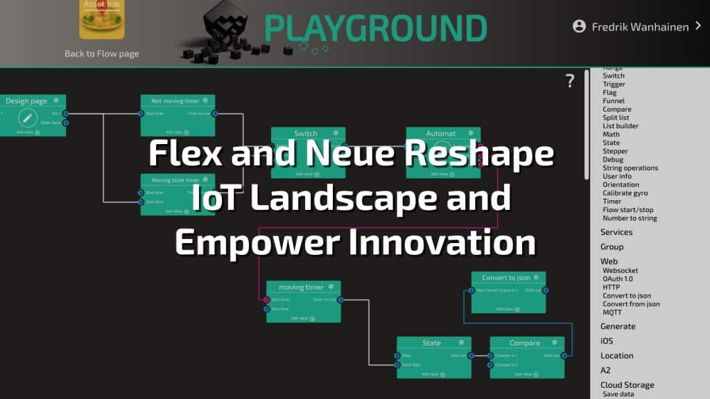 Flex and Neue Reshape IoT Landscape and Empower Innovation