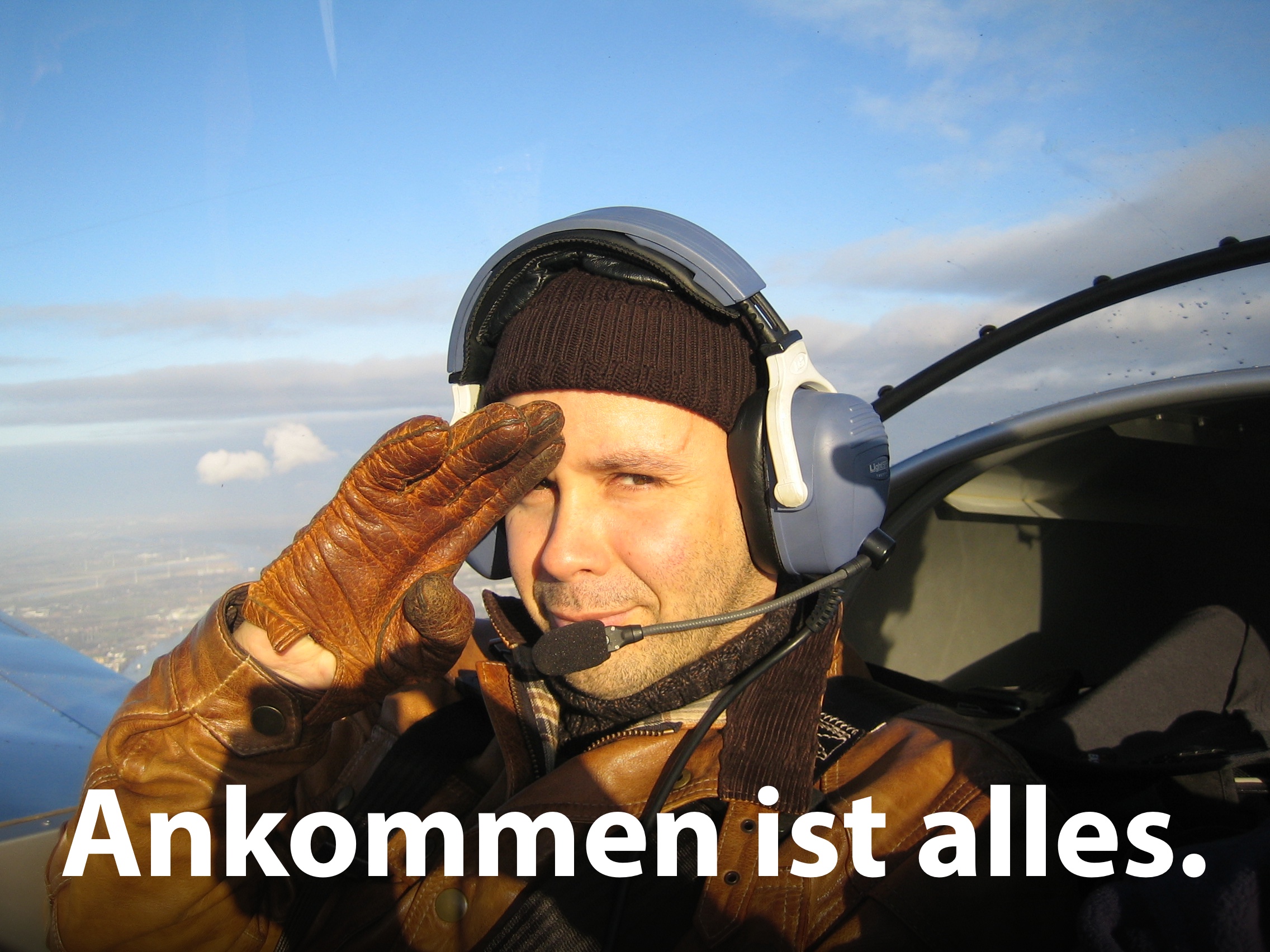 Rolf Jäger: Ankommen ist alles.