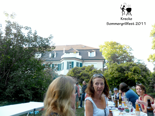 Krecke Sommergrillfest 2011 in der ehem. Kreckeklinik, Nymphenburg.