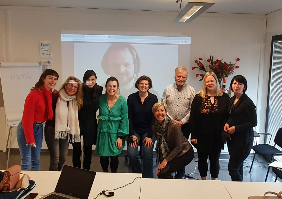 Group photo of the NEW project partners at the project meeting in Perugia in March 2022