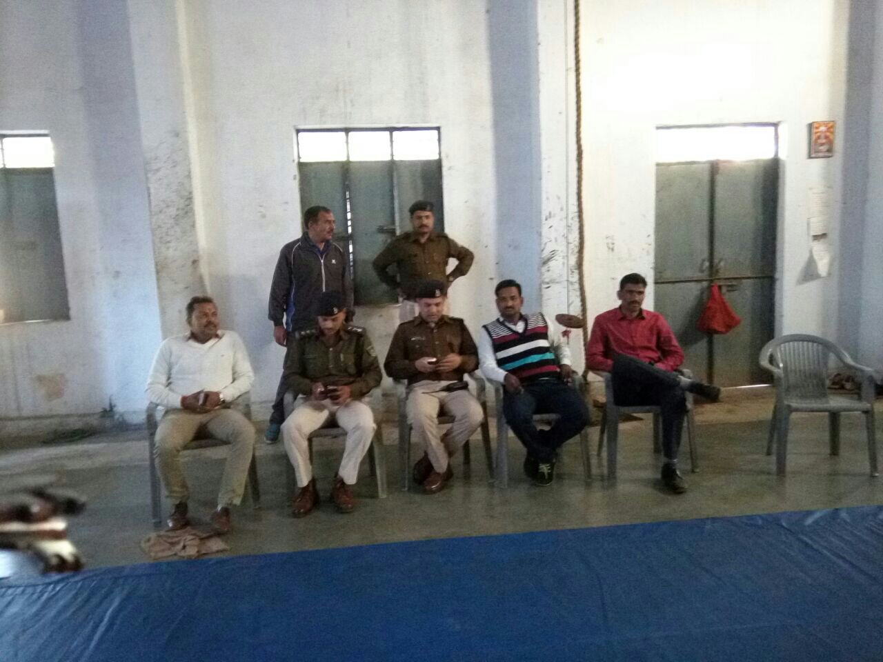 मानव अधिकार प्रोटेक्शन के संभागीय अध्यक्ष श्री राजेंद्र झा ने पुलिस लाइन बहोड़ापुर में किया निरीक्षण | New India Times