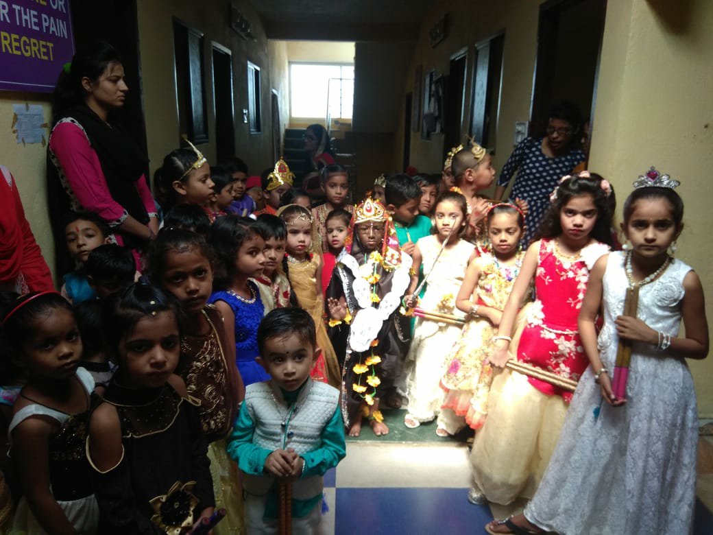 मानस एकेडमी स्कुल झकनावदा में फेन्सी ड्रेस डांडिया कार्यक्रम का हुआ आयोजित | New India Times