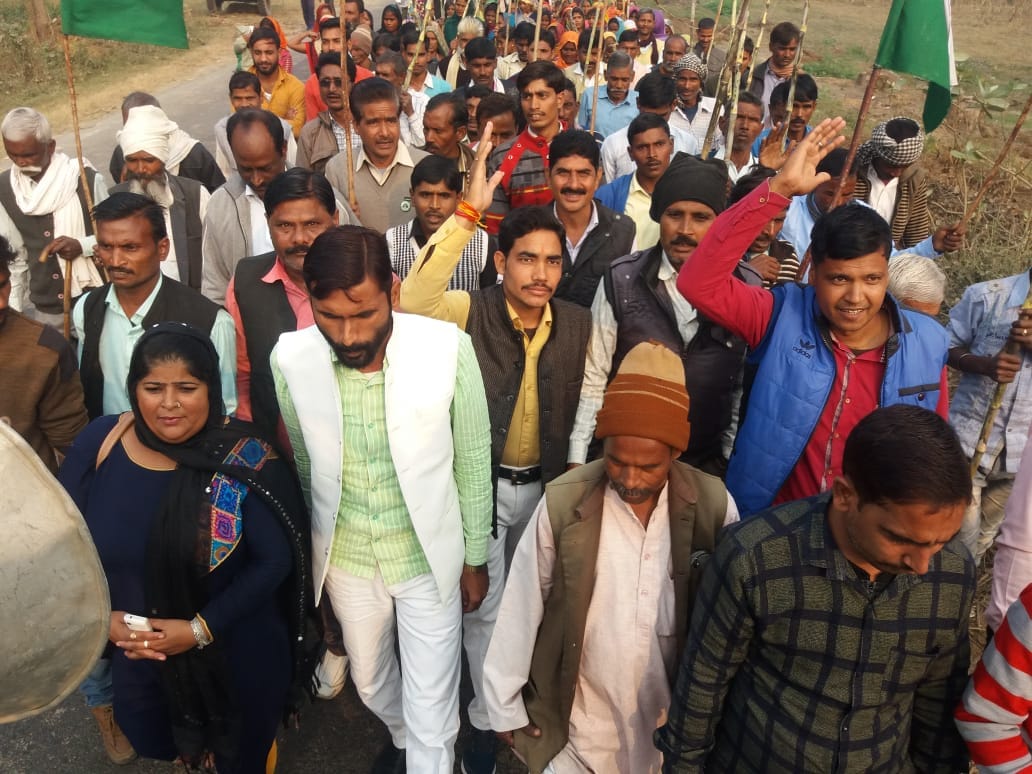 भारतीय किसान यूनियन लोकतांत्रिक ने किया हैदराबाद थाने का घेराव | New India Times