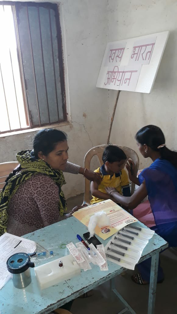 खसरा-रूबेला से बचाव के लिए बच्चों का हुआ टीकाकरण | New India Times