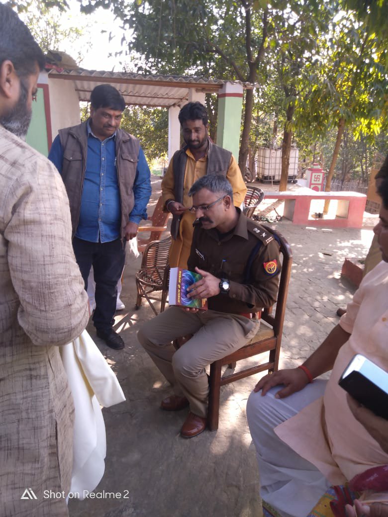पुलिस अधीक्षक किरीट राठौड़ हाथीनाला थाना क्षेत्र के गुरुमुरा में स्थित गुरुकृपा आश्रम का किया दौरा | New India Times