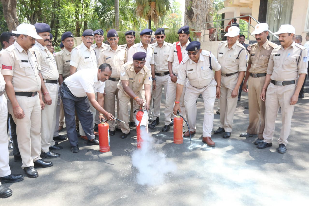 राजभवन में आग से बचाव और राहत कार्य का हुआ प्रशिक्षण | New India Times