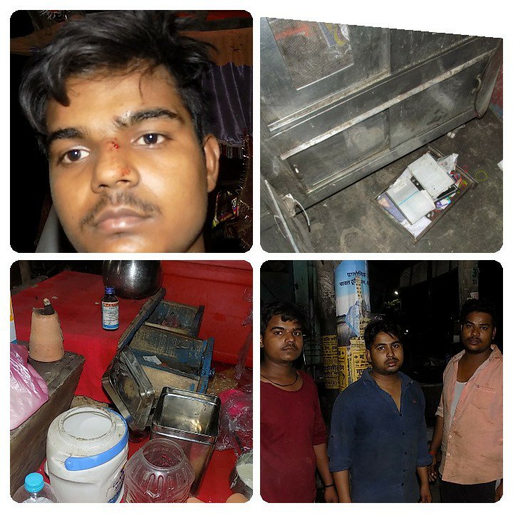 बदमाशों ने मिठाई की दुकान में घुसकर मारपीट कर लूटे नगदी | New India Times