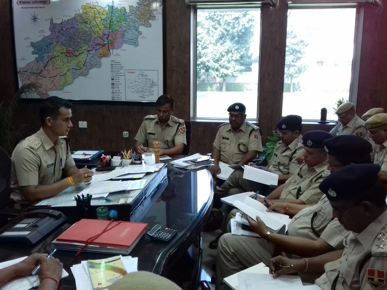 पुलिस अधीक्षक मृदुल कच्छावा ने अपराध गोष्ठी में जिले के पुलिस अधिकारियों को अपराधों की रोकथाम एवं अपराधियों के खिलाफ सख्त कार्यवाही के दिए दिशा-निर्देश | New India Times