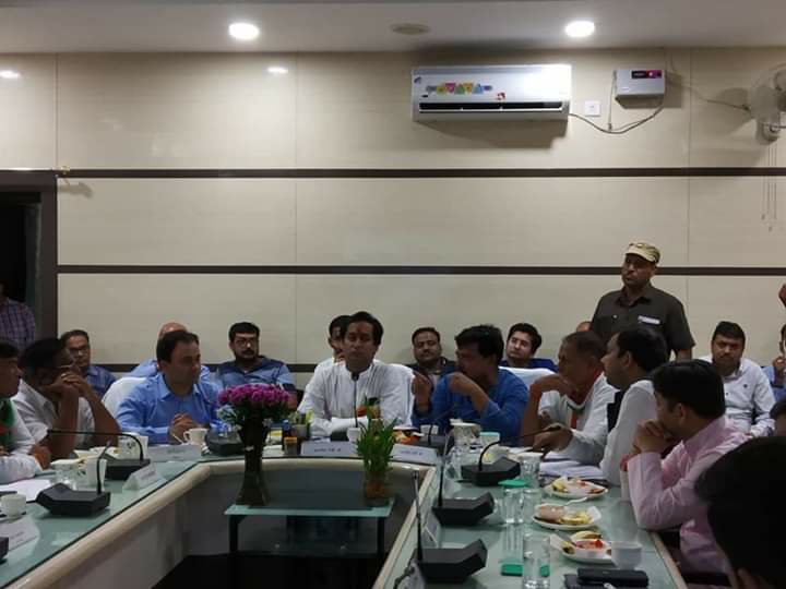 नगरीय विकास एवं आवास मंत्री श्री जयवर्धन सिंह ने बाल भवन में जन प्रतिनिधियों एवं अधिकारियों के साथ की बैठक | New India Times