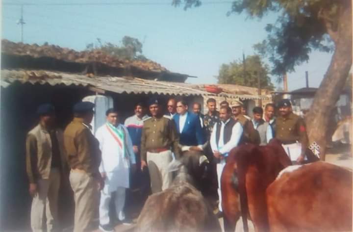 पशुपालन मंत्री श्री लाखन सिंह ने केन्द्रीय जेल ग्वालियर स्थित सुरभि गौशाला एवं जेल परिसर का किया औचक निरीक्षण | New India Times