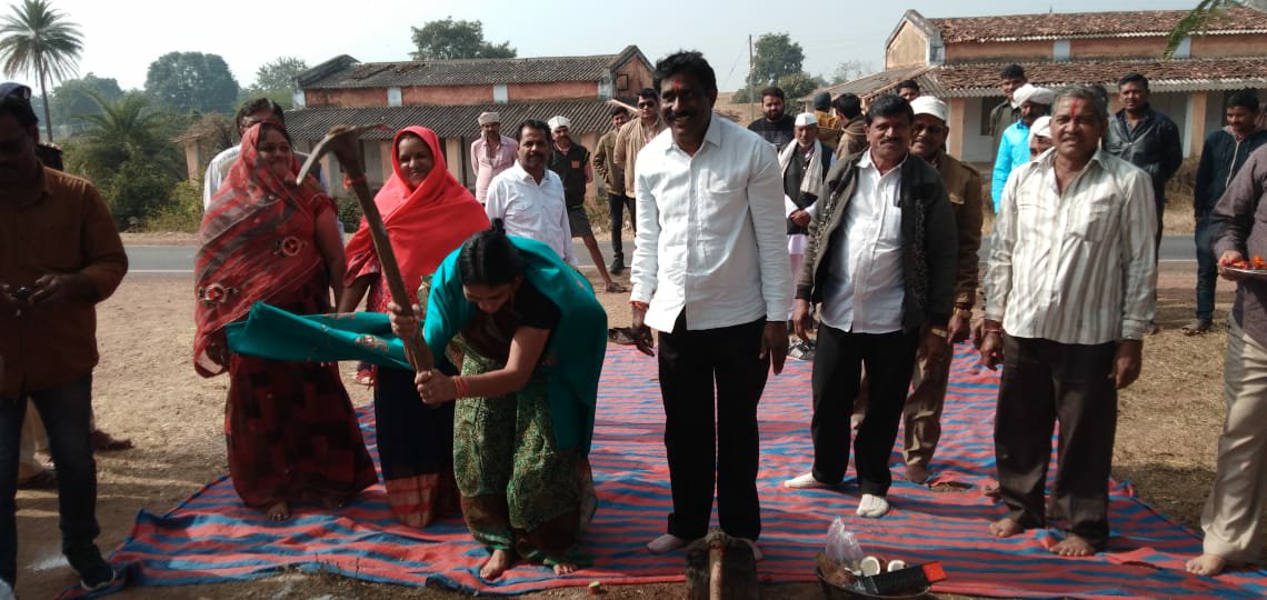 जोबट विधायक कलावती भूरीया ने लाखों की लागत के निर्माण कार्यों का किया भूमिपूजन | New India Times