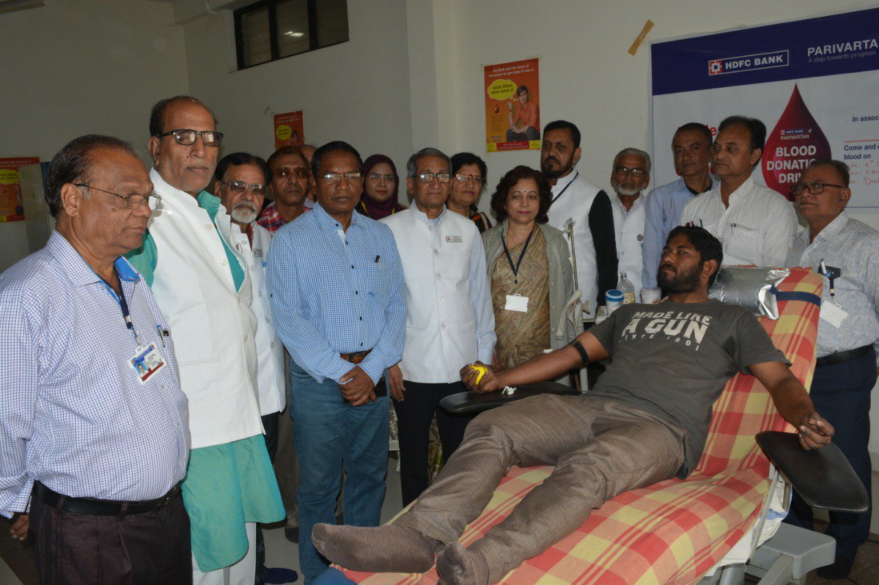 भारतीय रेडक्रास सोसायटी द्वारा हुआ रक्तदान शिविर का आयोजन | New India Times