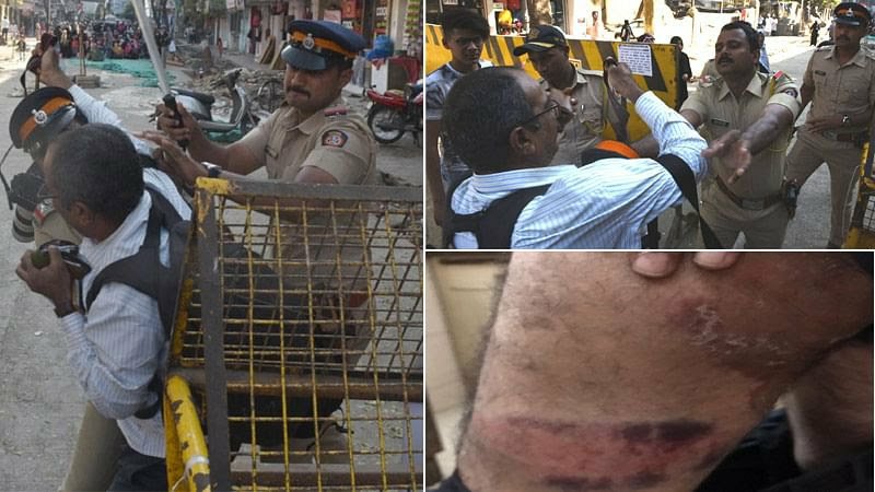 मुंबई में पत्रकार आशीष राजे पर कवरेज के दौरान पुलिस द्वारा कैमरा छीनने एवं मारपीट की घटना पर ऑल इंडिया मीडिया क्लब नई दिल्ली ने की निंदा | New India Times