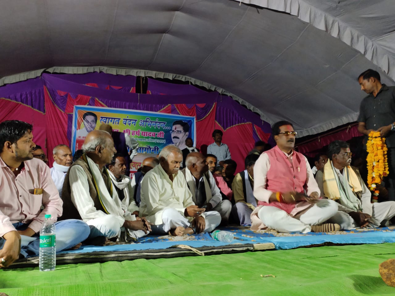 कैबिनेट मंत्री हर्ष यादव के मुख्य अतिथि में ग्राम सागोनी में आदिवासी मिलन समारोह का हुआ आयोजन | New India Times