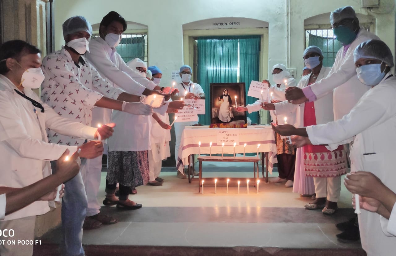 एनएसयूआई मेडिकल विंग ने भोपाल के हमीदिया अस्पताल में नर्सिंग स्टाफ के साथ अंतर्राष्ट्रीय नर्सेज दिवस पर किया दीप प्रज्वलित | New India Times