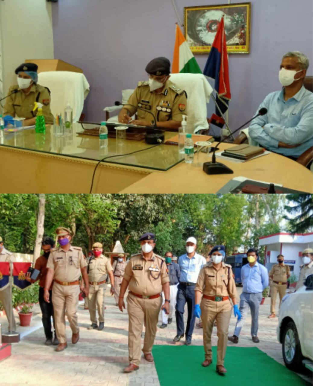 अपर पुलिस महानिदेशक लखनऊ जोन ने किया जनपद खीरी का भ्रमण | New India Times