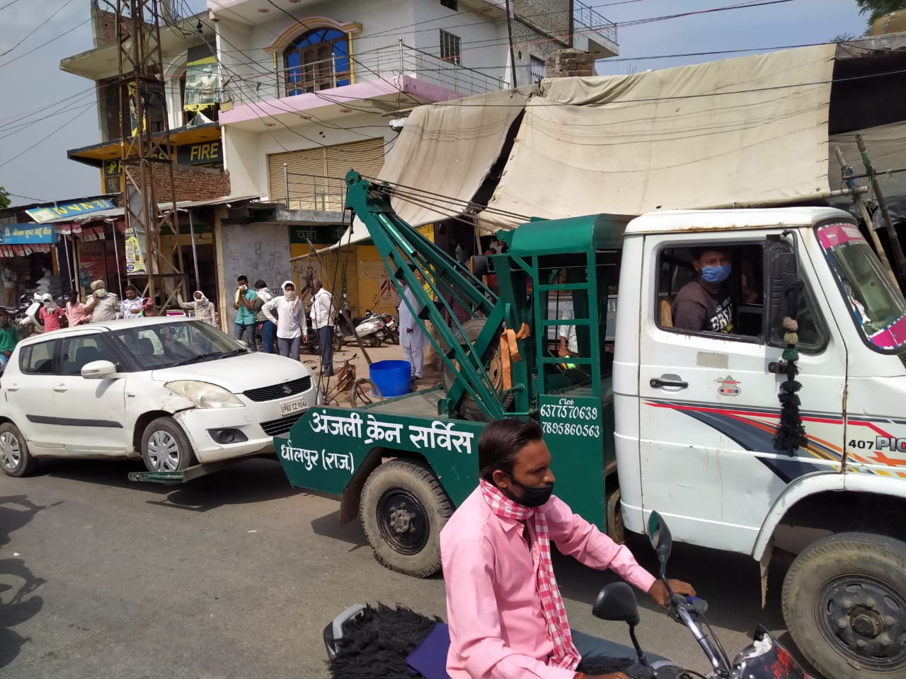 धौलपुर पुलिस अधीक्षक के निर्देशन में धौलपुर शहर की यातायात व्यवस्था सुधारने के लिए ट्रैफिक पुलिस ने शुरू किया विशेष अभियान | New India Times