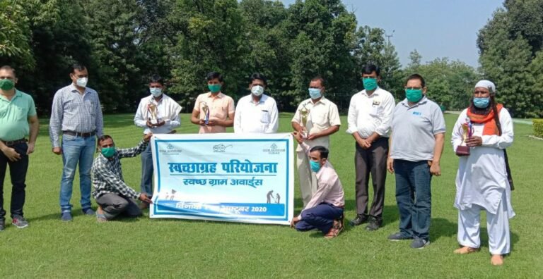 स्वच्छ ग्राम प्रतियोगिता में ग्राम अजबापुर रहा पहले स्थान पर, डीसीएम श्रीराम लिमिटेड शुगर एंड डिस्टलरी यूनिट अजबापुर के यूनिट हेड पंकज सिंह ने विजेताओं को किया सम्मानित | New India Times
