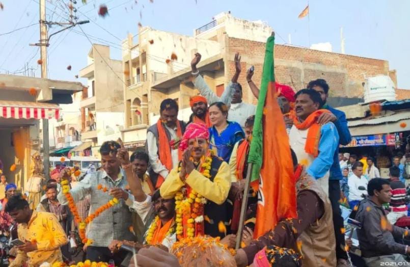 भारतीय जनता पार्टी के प्रदेश पदाधिकारियों का झाबुआ जिले में हुआ ऐतिहासिक स्वागत | New India Times