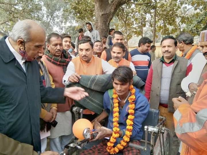 जिंदगी को गाड़ी की रफ्तार देंगे दिव्यांग: दिव्यांगजन सशक्तिकरण विभाग ने डुमरियागंज सांसद जगदंबिका पाल की उपस्थित में 1148 दिव्यागों को प्रदान किये सहायक उपकरण | New India Times