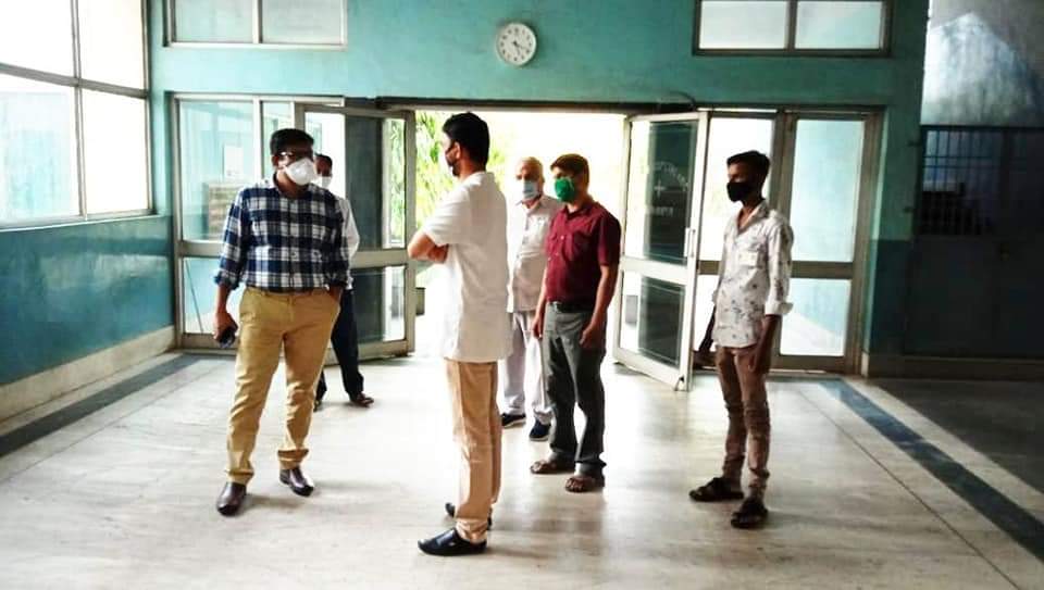 कलेक्टर ने सईदा हॉस्पिटल एण्ड रिसर्च सेंटर का किया निरीक्षण | New India Times