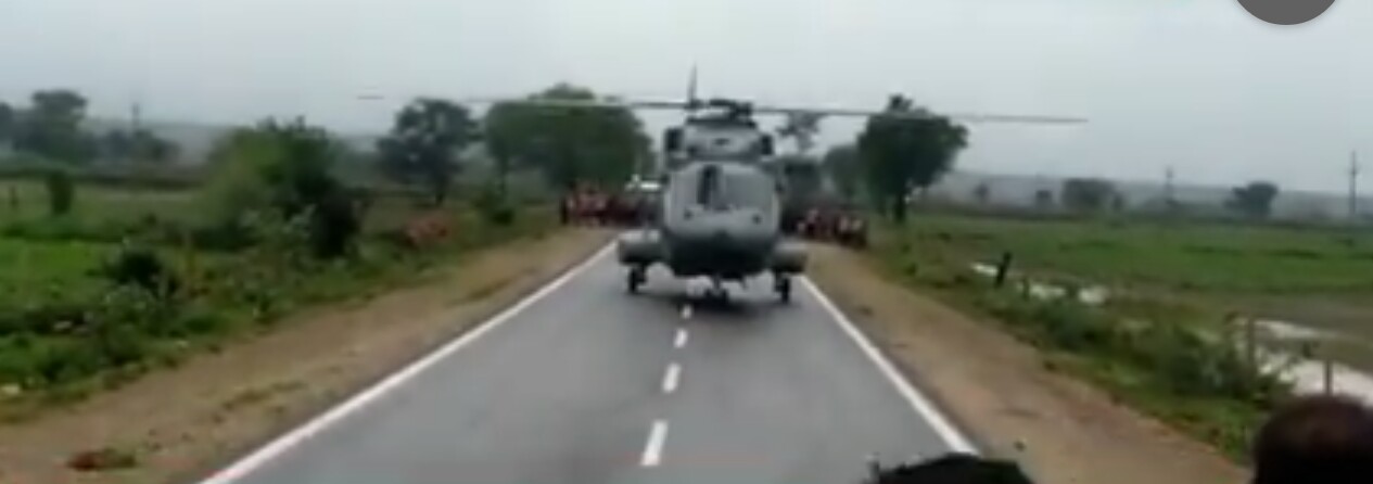 शिवपुरी, श्योपूरकला, ग्वालियर और दतिया के लिए बाढ़ बचाव कार्य के लिए सेना बुलाने के आदेश जारी, हेलीकॉप्टर से राहत का काम जारी | New India Times