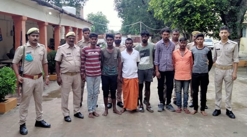 थाना मड़िहान पुलिस द्वारा हत्या के 7 आरोपी गिरफ्तार | New India Times