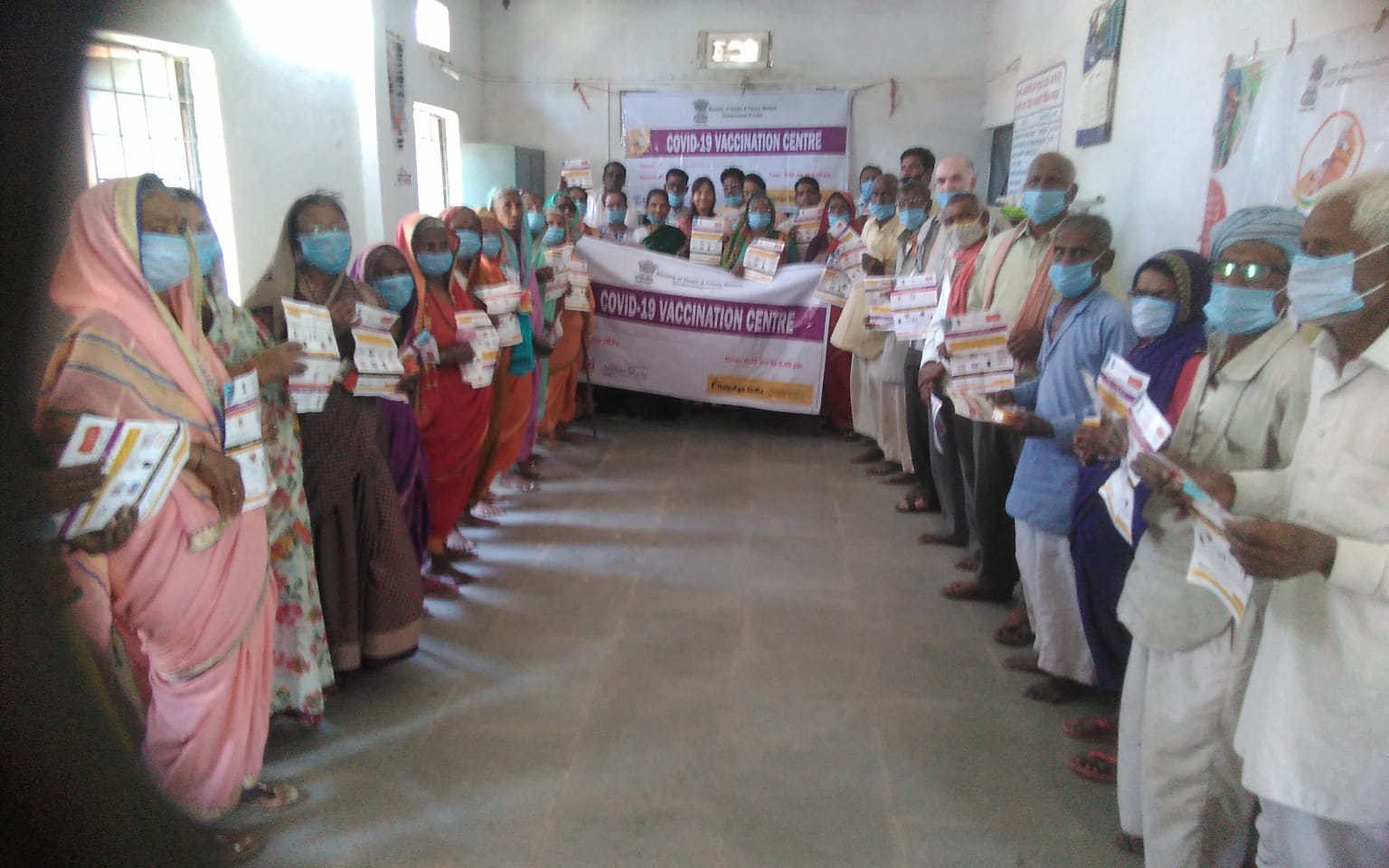 सामुदायिक स्वास्थ्य केन्द्र में M-RITE प्रोजेक्ट के अन्तर्गत किया गया कोविड 19 टीकाकरण कैंप का आयोजन | New India Times
