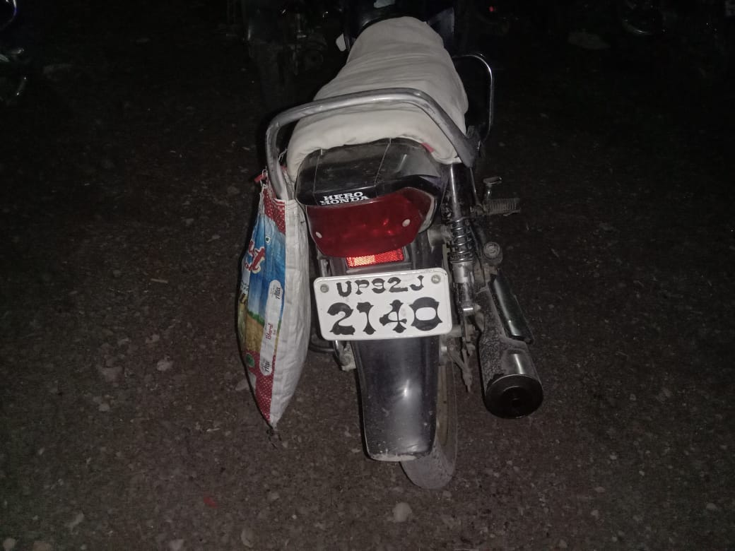 अज्ञात वाहन ने मोटरसाइकिल सवार को मारी टक्कर, युवक की हालत गंभीर | New India Times