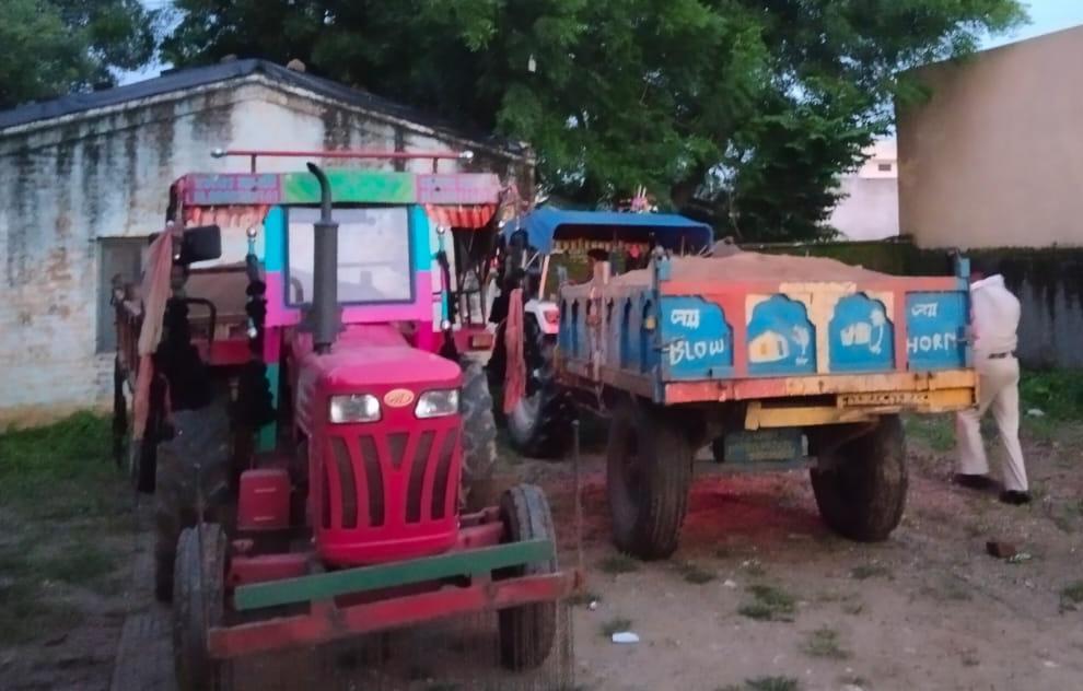 खनिजों का अवैध परिवहन करने पर चार वाहन जप्त | New India Times