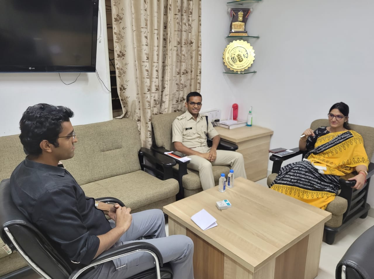 नवागत पुलिस कप्तान श्री अगम जैन ने ग्रहण किया पदभार | New India Times